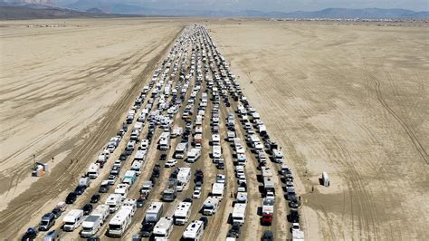 Burning Man Traffic Jam Tops 7 Hours As Nevada Festivals Road Reopens