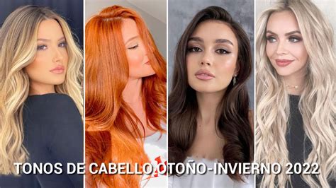 Tonos de cabello para otoño invierno 2022