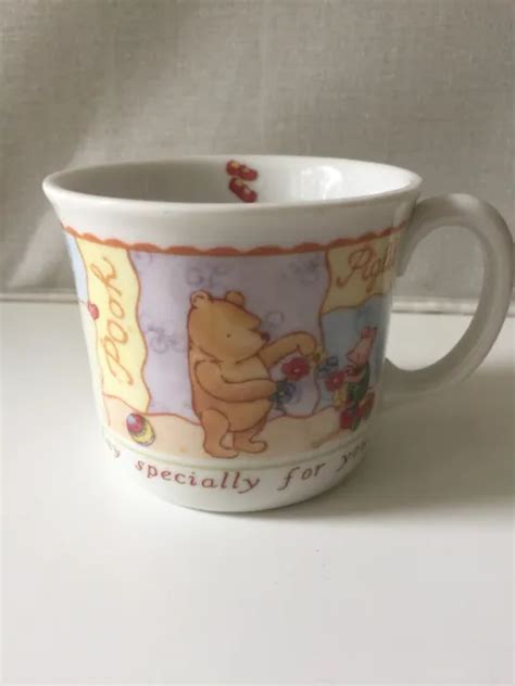 Royal Doulton Winnie The Pooh Christening Mug Eeyore Disney Cup Classic