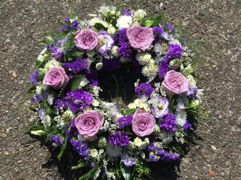 Lilac And Purple Wreath Buy Online Or Call