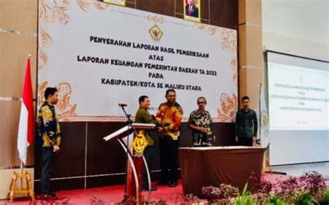 Pemkab Halsel Kembali Terima Penghargaan Opini Wtp Dari Bpk Ri Cermin