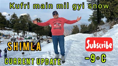 Kufri Tour Plan Best Place Visit In Shimla Snowfall In Shimla Kufri