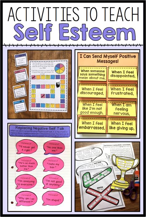 Self Esteem Activities For Kids Pdf Free