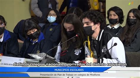 Municipios Escolares Youtube