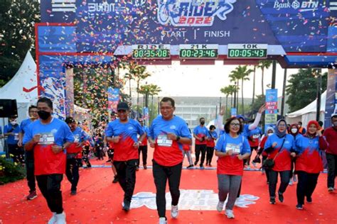 Btn Run Ride Dimeriahkan Peserta Rmolsumut Id