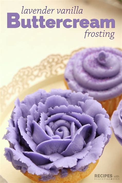 Perfect Lavender Vanilla Buttercream Frosting Recipe Recipes With