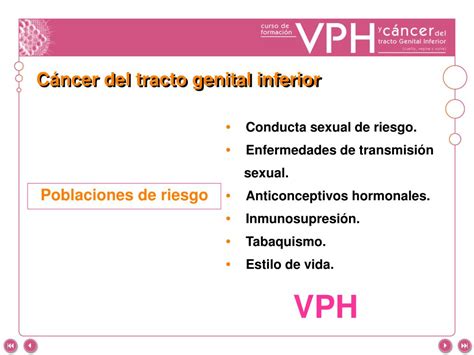 Ppt Cofactores Con El Vph En El Desarrollo Del C Ncer Powerpoint