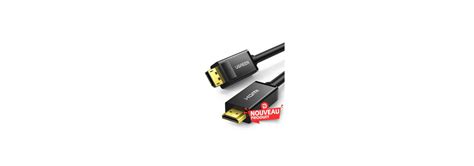 Ugreen Cable Dp Male Vers Hdmi Male M Connectique