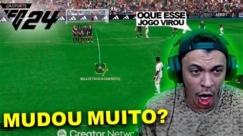 ESSA FOI A REAÇÃO DO JULIO COCIELO JOGANDO EA FC 24 PELA PRIMEIRA VEZ