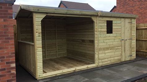 X Ft Garden Shed With Hot Tub Midlands Sheds