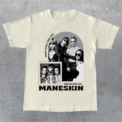 Maneskin T Shirt Maneskin Rock Band T Shirt Maneskin Fans Gift