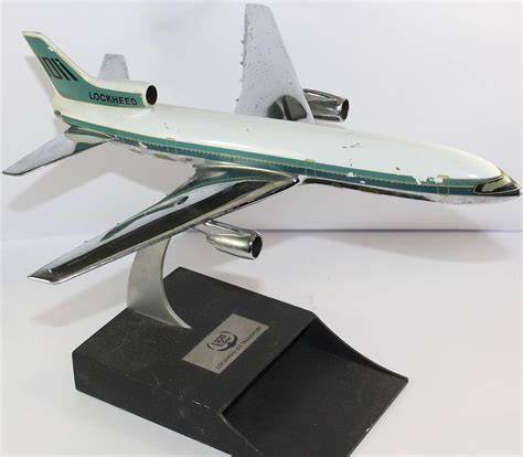 Lot - 'Lockheed L-1011 TriStar' Model Plane, circa 1970