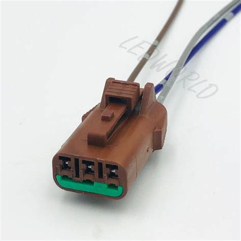 1PCS 3 PIN Perodua Kancil Speed Sensor Socket Connector 3PIN Lazada