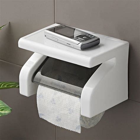 Waterproof Toilet Paper Holders Woopower Wall Mounted Plastic Toilet