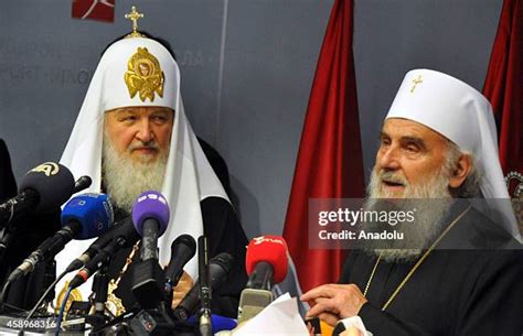 Head Of The Russian Orthodox Church Patriarch Kirill Visits Serbia