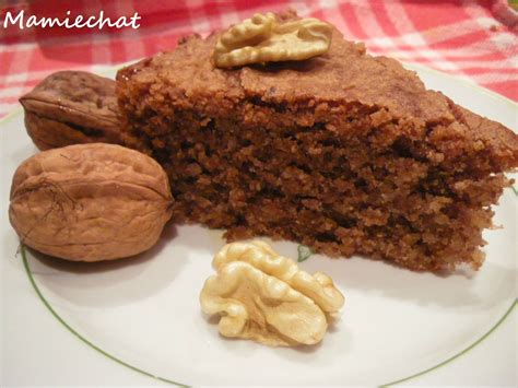 Gâteau aux noix du Périgord le blog de chantal76