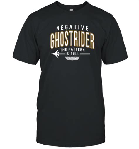 Top Gun Negative Ghostrider Pattern Is Full T Shirt