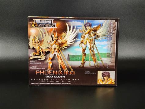 Bandai Saint Cloth Myth Phoenix Ikki God Cloth 10th Anniversary Edition