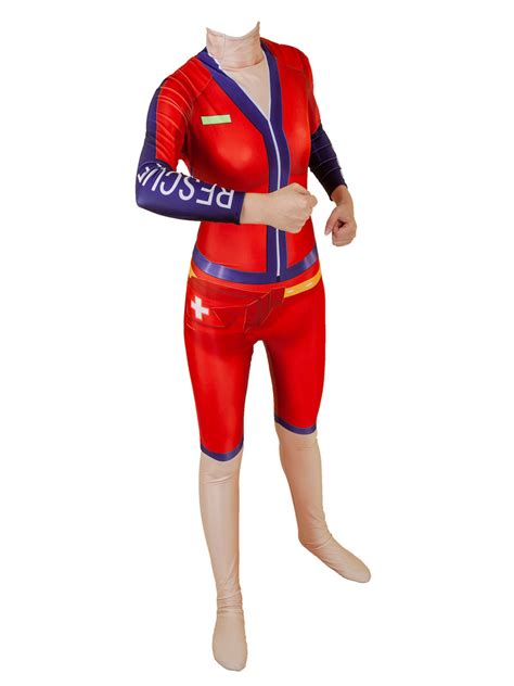 Carnaval Carnaval Fortnite Disfraces De Cosplay Sun Strider Red Fortnite Game Leotard Jumpsuit