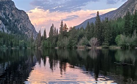 Cottonwood Lake Sunset At Cottonwood Lake Colorado June 2