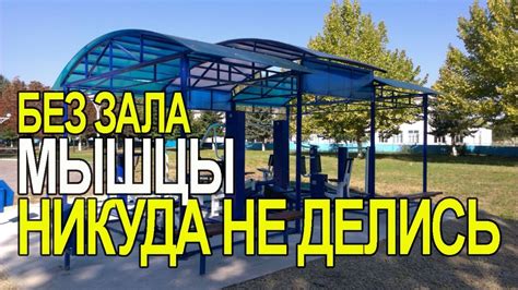 Тренировка без зала на спортплощадке год. Какие выводы. - YouTube