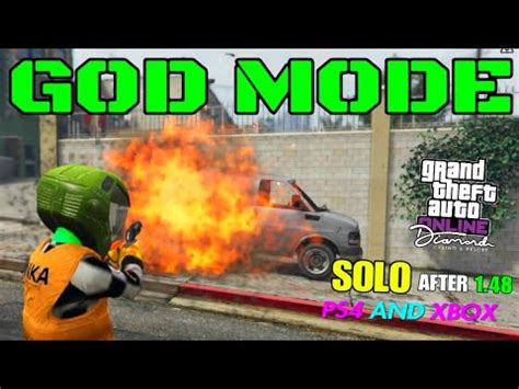 GOD MODE SOLO VEHICLE GOD MODE PS4 AND XBOX EASY WORKING METHOD