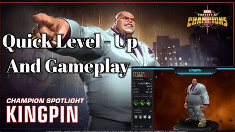 Mcoc Kingpin Mcoc Kingpin Level Up And Gameplay Mcoc Ishvalangaming Marvel Contest Of