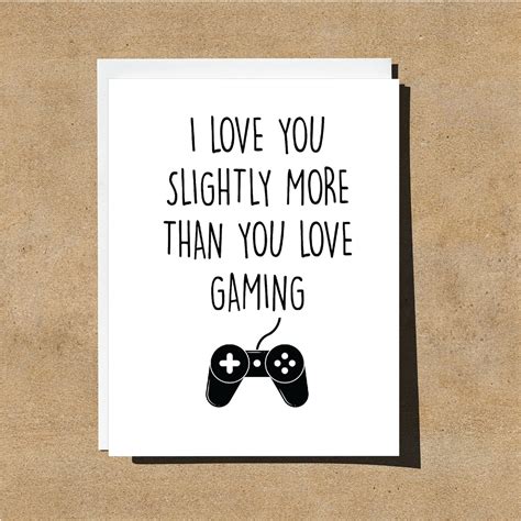 Gaming Card Gamer Card Gaming Card Card For Gaming Funny Etsy