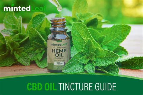 Cbd Tincture A Complete Guide To Cbd Oil Tinctures Cbd Health And