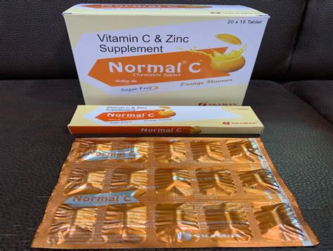 Vitamin C With Zinc Chewable Tab Normal C Chewable Tab 500 10 Mg