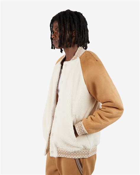 Shop UGG Tasman Varsity Jacket 1146550-CCSTN beige | SNIPES USA