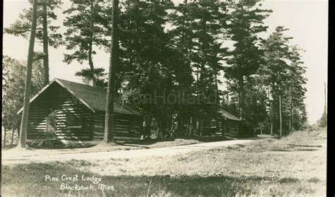 Blackduck, MN, Blackduck Lake, Pine Crest Lodge, ca 1930 | Ren Holland's Website