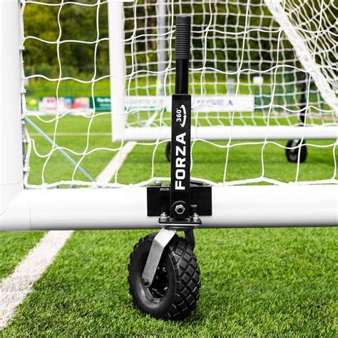 24 X 8 Forza Alu110 Football Goal Net World Sports