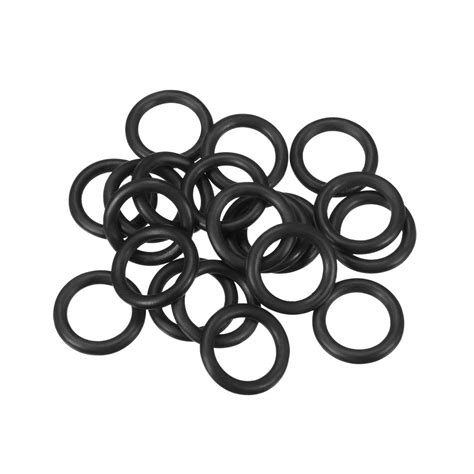 Uxcell O Rings Nitrile Rubber 14mm Inner Diameter 20mm OD 3mm Width