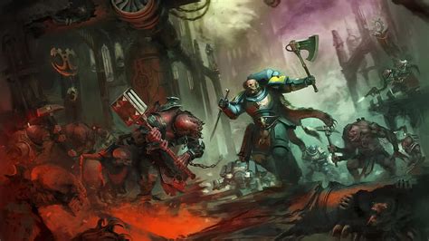 Warhammer 40K Concept Art Warhammer, HD wallpaper | Peakpx