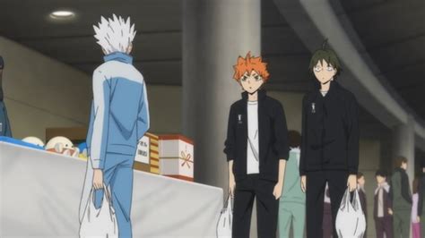 Hinata Saw Hosiumi A Little Giant For The First Time Haikyuu Season