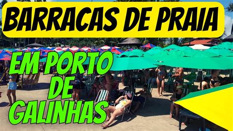 Barracas De PRAIA Em Porto De Galinhas 2023 YouTube