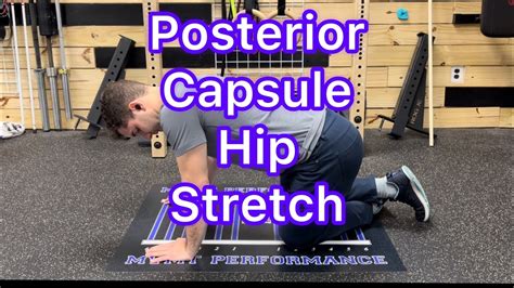 Posterior Capsule Hip Stretch Youtube