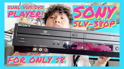 Vhs Dvd Hunting Found A Sony Vhs Dvd Player For Cheap Youtube