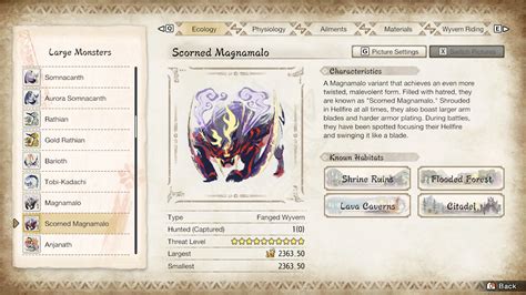 Scorned Magnamalo Large Monster Monster Hunter Rise Sunbreak Wiki