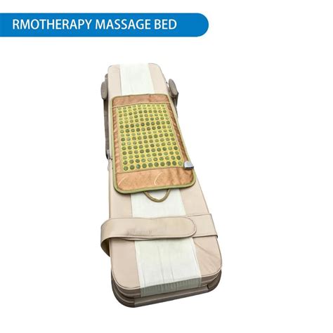 Thermal Jade Massage Bed With Jade Rollers Furniture And Medical