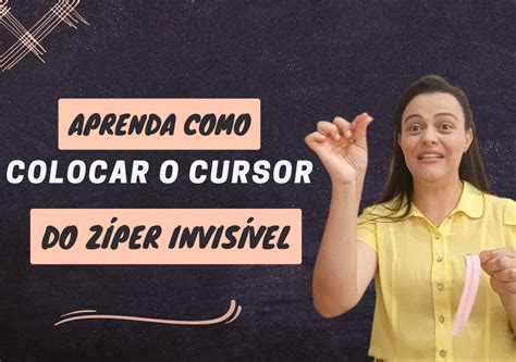 COMO COSTURAR ZÍPER INVISÍVEL PERFEITO Aprenda O Jeito Certo Para