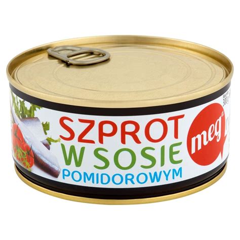 Mega Ryba Szprot W Sosie Pomidorowym G Zakupy Online Z Dostaw Do