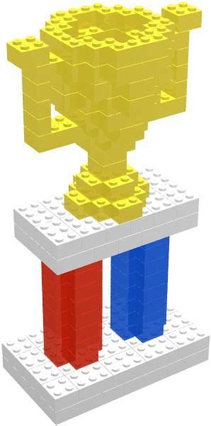 Fascinating LEGO® Model of the Day: Trophy (with instructions!) | Lego ...