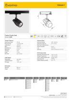 Led Schienenleuchte Tornado T Evorino Rund Aluminiumguss F R