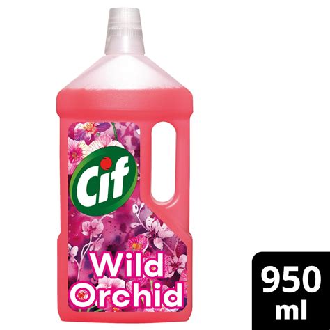 Cif Floor Cleaner Wild Orchid 950 ml | Multipurpose DNU | Iceland Foods
