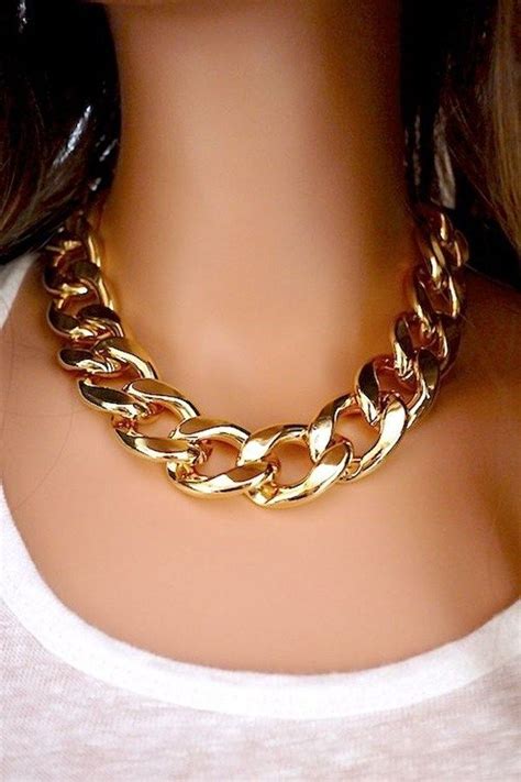 Thick Gold Chain With Pendant Atelier Yuwa Ciao Jp