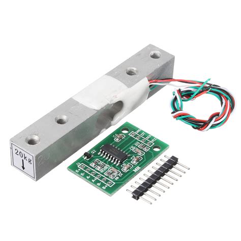 Hx711 Module 20kg Aluminum Alloy Scale Weighing Sensor Load Cell Kit For Arduino