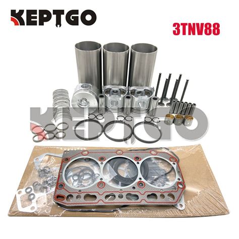 Novo Tnv Revis O Reconstruir Kit Para Yanmar Motor Hitachi Zx U