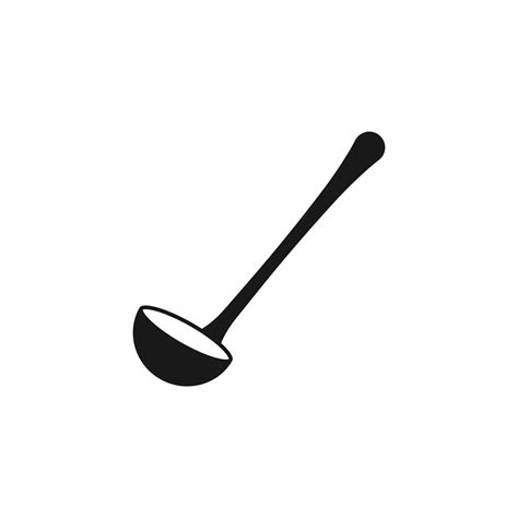 Ladle Icon Design Template Vector Vector Art At Vecteezy